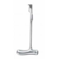 LABSCHE BONE RASPATORY WITH SILVER HANDLE 24.5CM