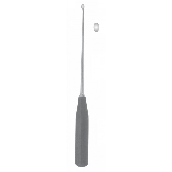 VOLKMAN BONE CURETTE FIBER HANDLE CUP 2.8mm 27CM