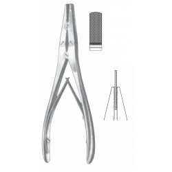 WIRE HOLDING PLIER DOUBLE ACTION 18CM FIG-2