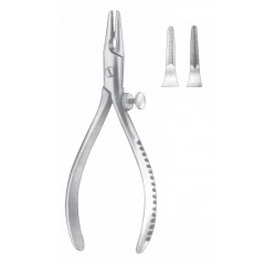 FLAT NOSE WIRE HOLDING PLIER 13CM FIG-1