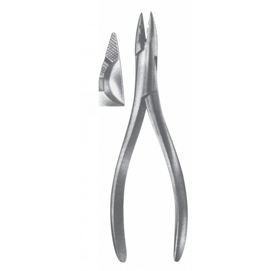 WIRE HOLDING AND CUTTING PLIER 16CM