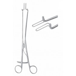 KOGAN ENDOCERVICAL SPECULUM STANDARD WITH LOCK 28CM ANGLED SHAFT