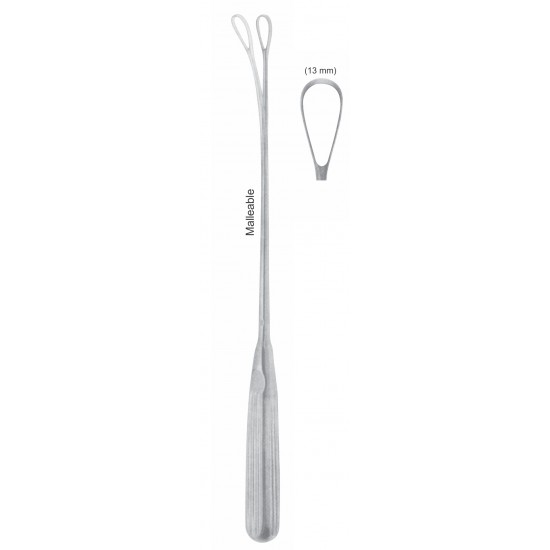 SIMS UETRINE CURETTE SHARP 13mm, 31CM