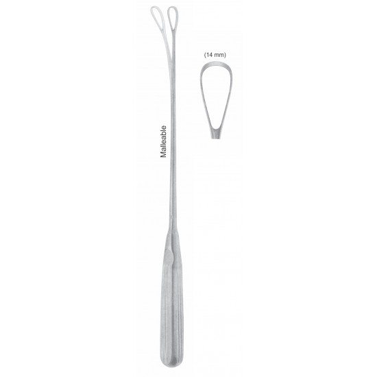 SIMS UETRINE CURETTE SHARP 14mm, 31CM