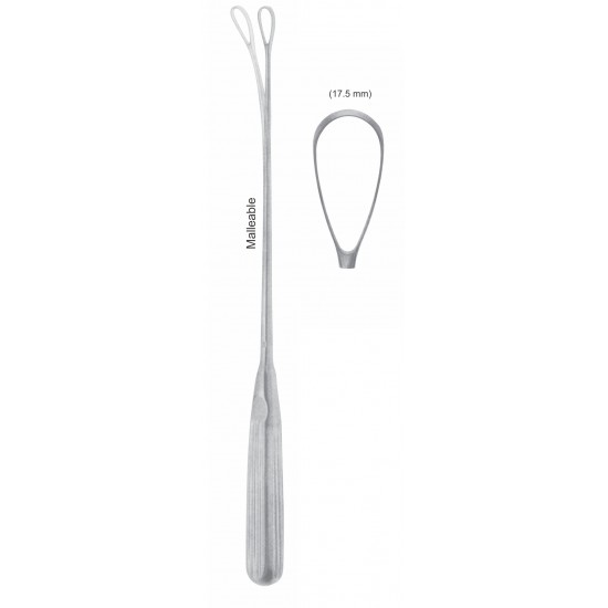 SIMS UETRINE CURETTE SHARP 17.5mm, 31CM